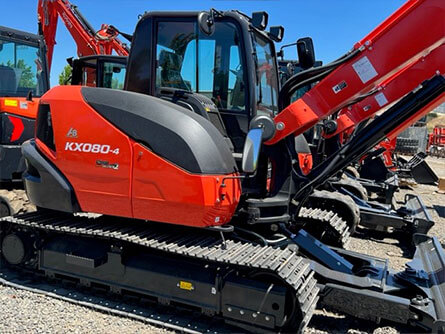 KX080-4 Kubota Compact Excavator