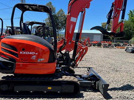 KX040-4 Kubota Compact Excavator